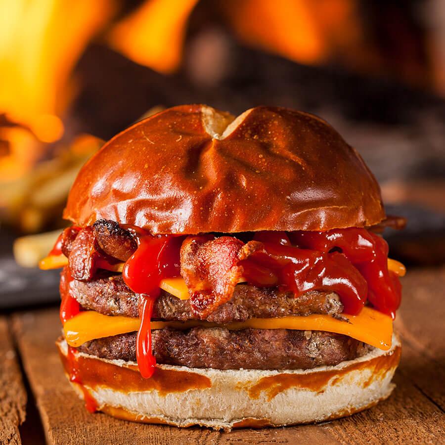 BBQ Bacon Cheeseburgers